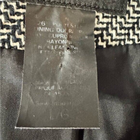 SMYTHE Shrunken 90's Blazer Size Large Luxury Designer Classic - Picture 14 of 14